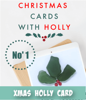 thumbnail image link to site page on christmas cards with holly