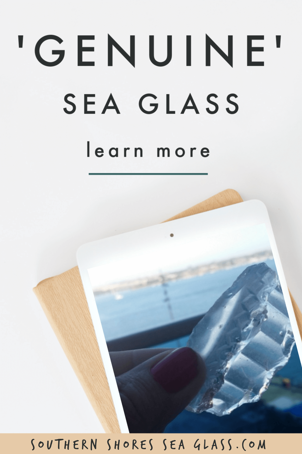 What is Genuine Sea Glass, is beach glass the same and how can you identify authentic sea glass from fake pieces of sea glass?