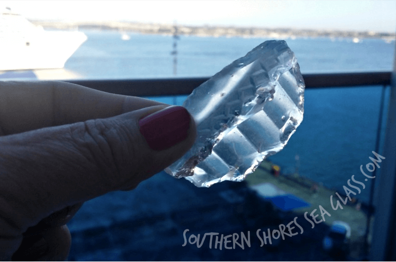 sea glass from Akaroa beach