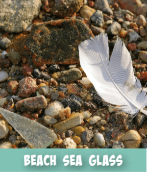 thumbnail image links to site page on beach glass