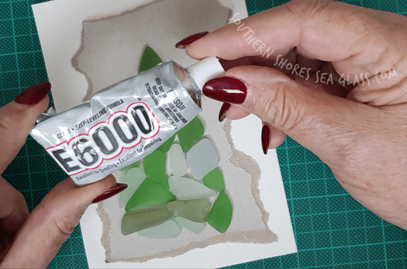 e6000 glue for gluing sea glass