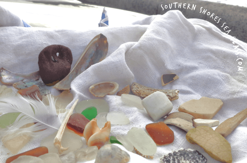 sea glass and other collectables